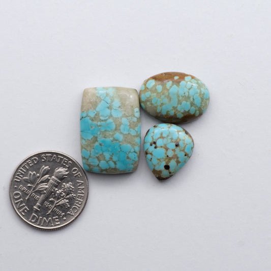 Number 8 Turquoise Cabochons