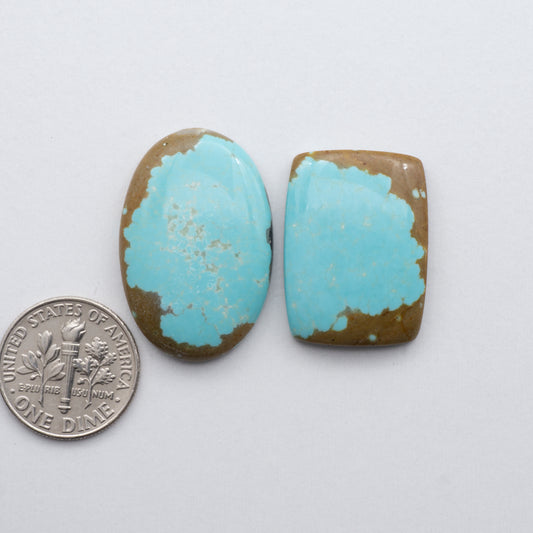 Number 8 Turquoise Cabochons have been carefully selected for their quality and unique appearance.