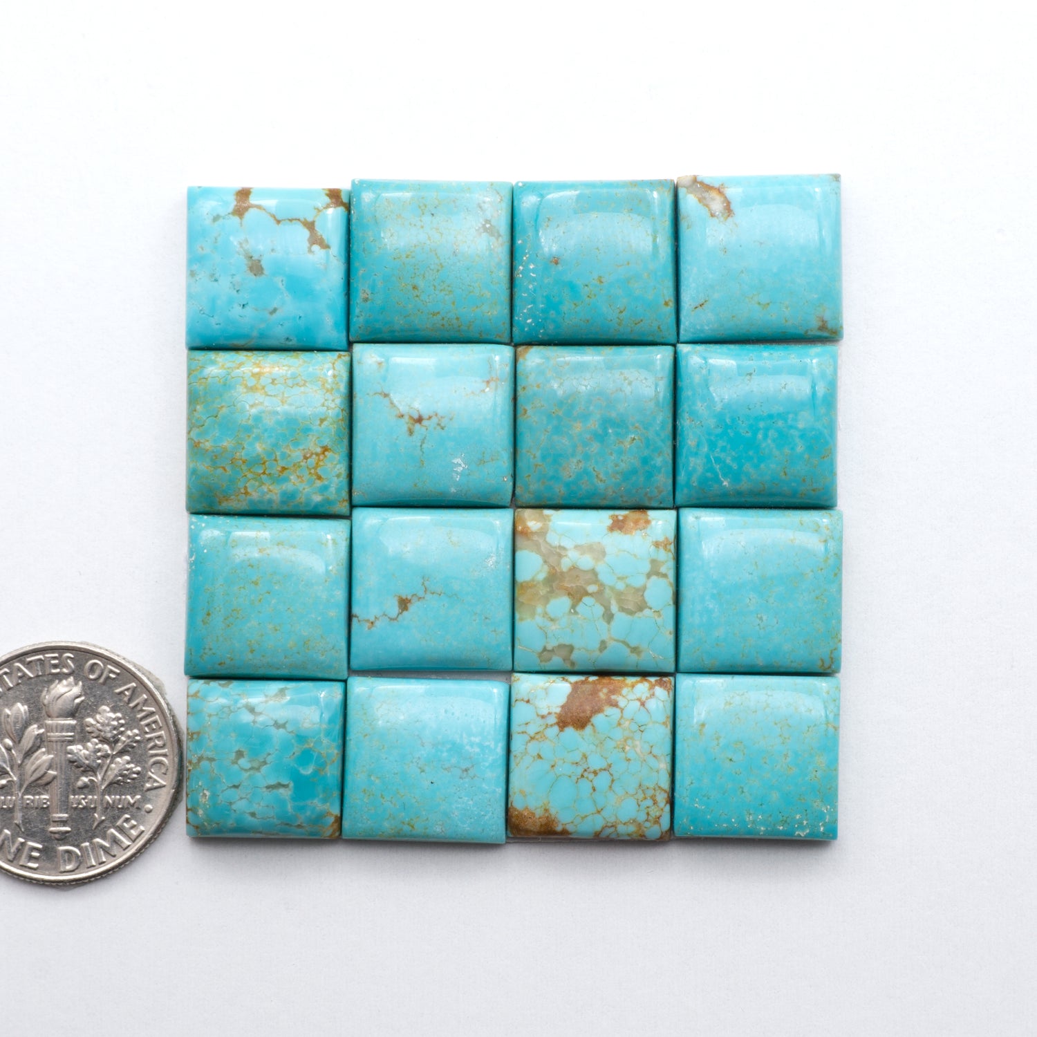 Number 8 Turquoise Cabochons have been carefully selected for their quality and unique appearance.