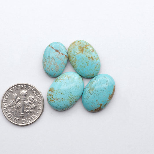 Number 8 Turquoise Cabochons have been carefully selected for their quality and unique appearance