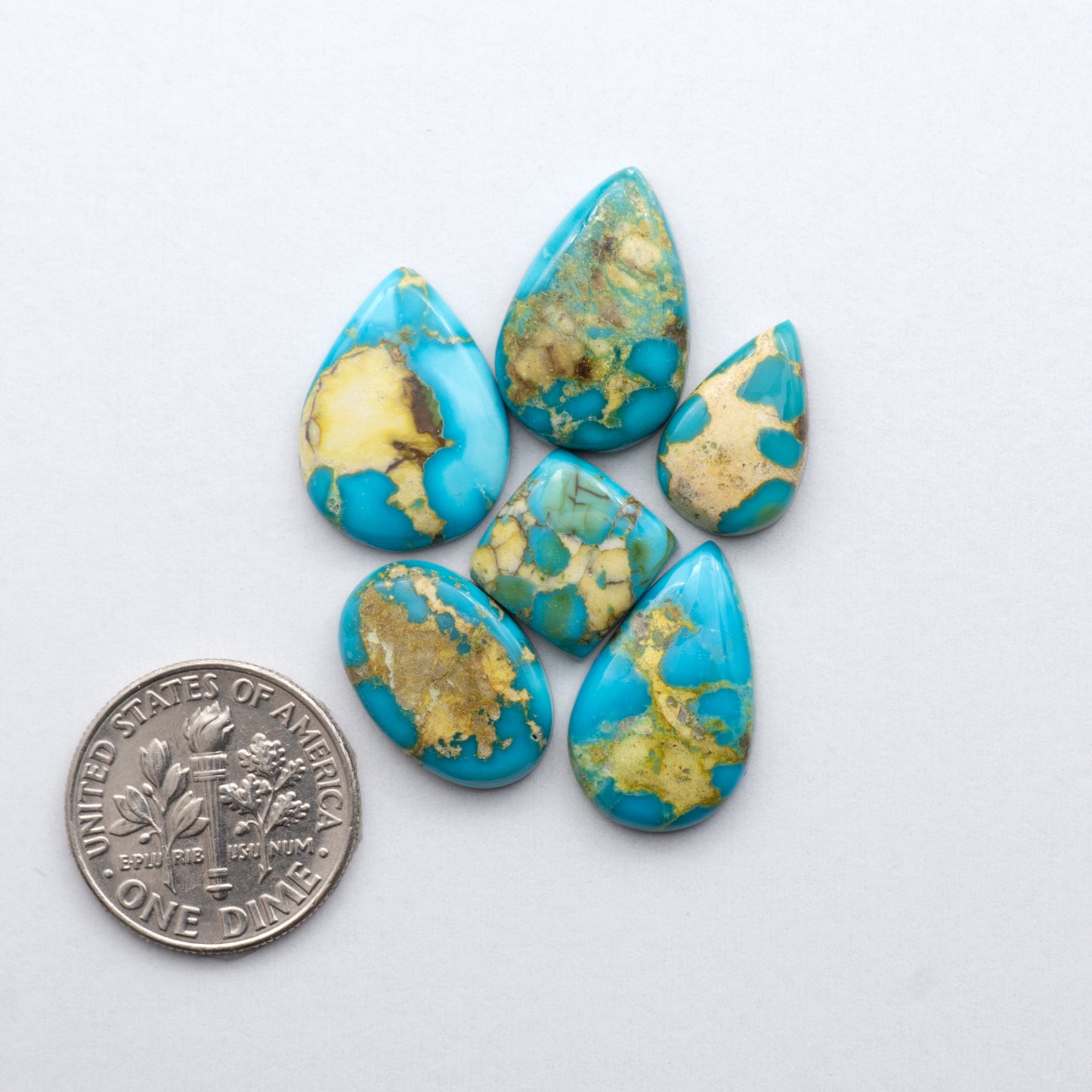 Gorgeous Sonoran South Hill Turquoise perfect for jewelry making or collecting