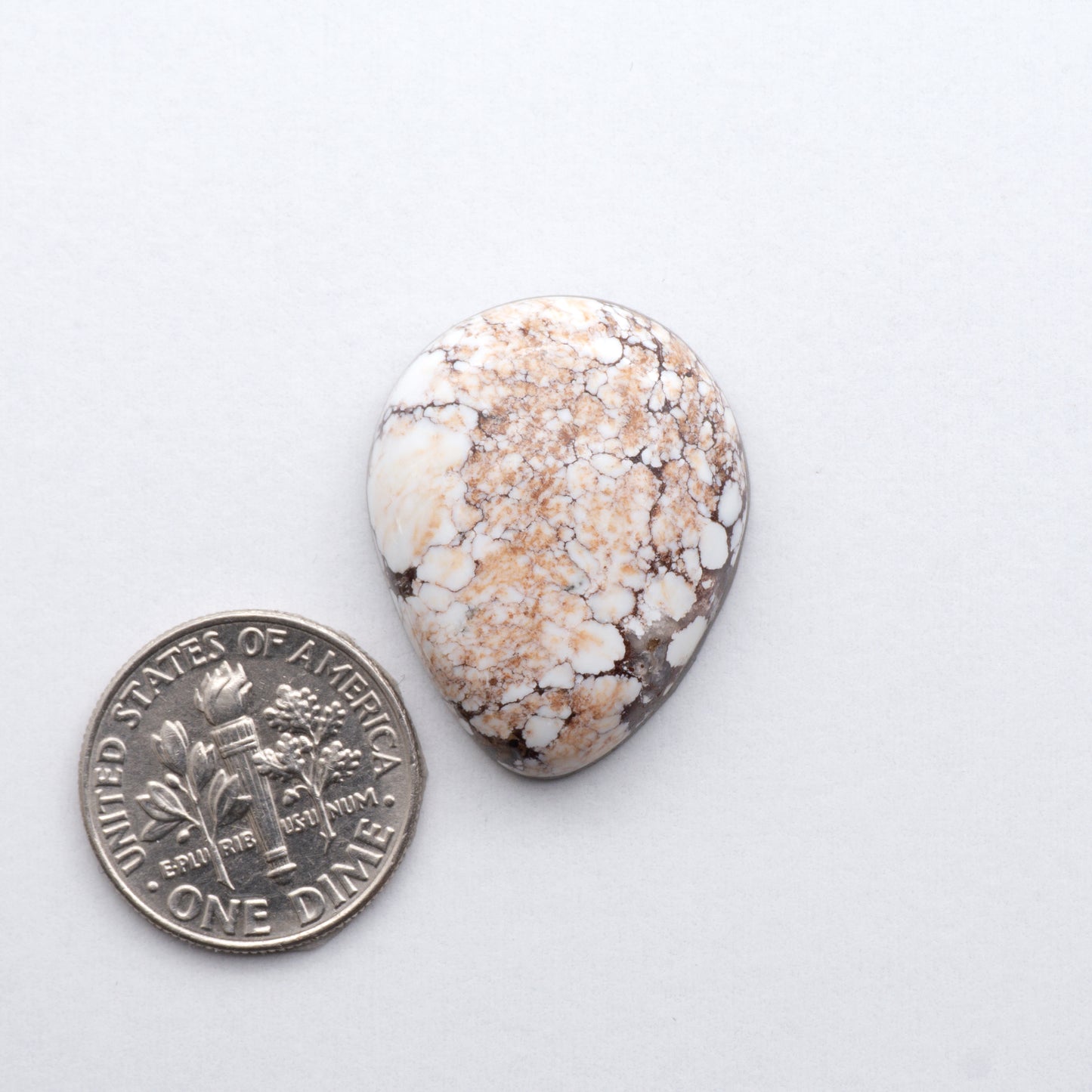 This stunning Wild Horse Cabochon lot is a magnificent addition to any collection. These natural magnesite stones features an intricate design that will instantly add beauty and sophistication to any jewelry design.