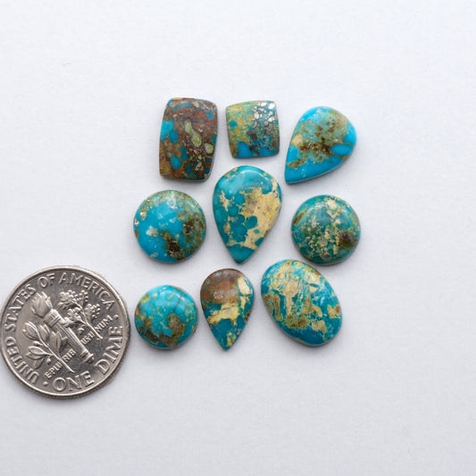 Gorgeous Sonoran South Hill Turquoise perfect for jewelry making or collecting