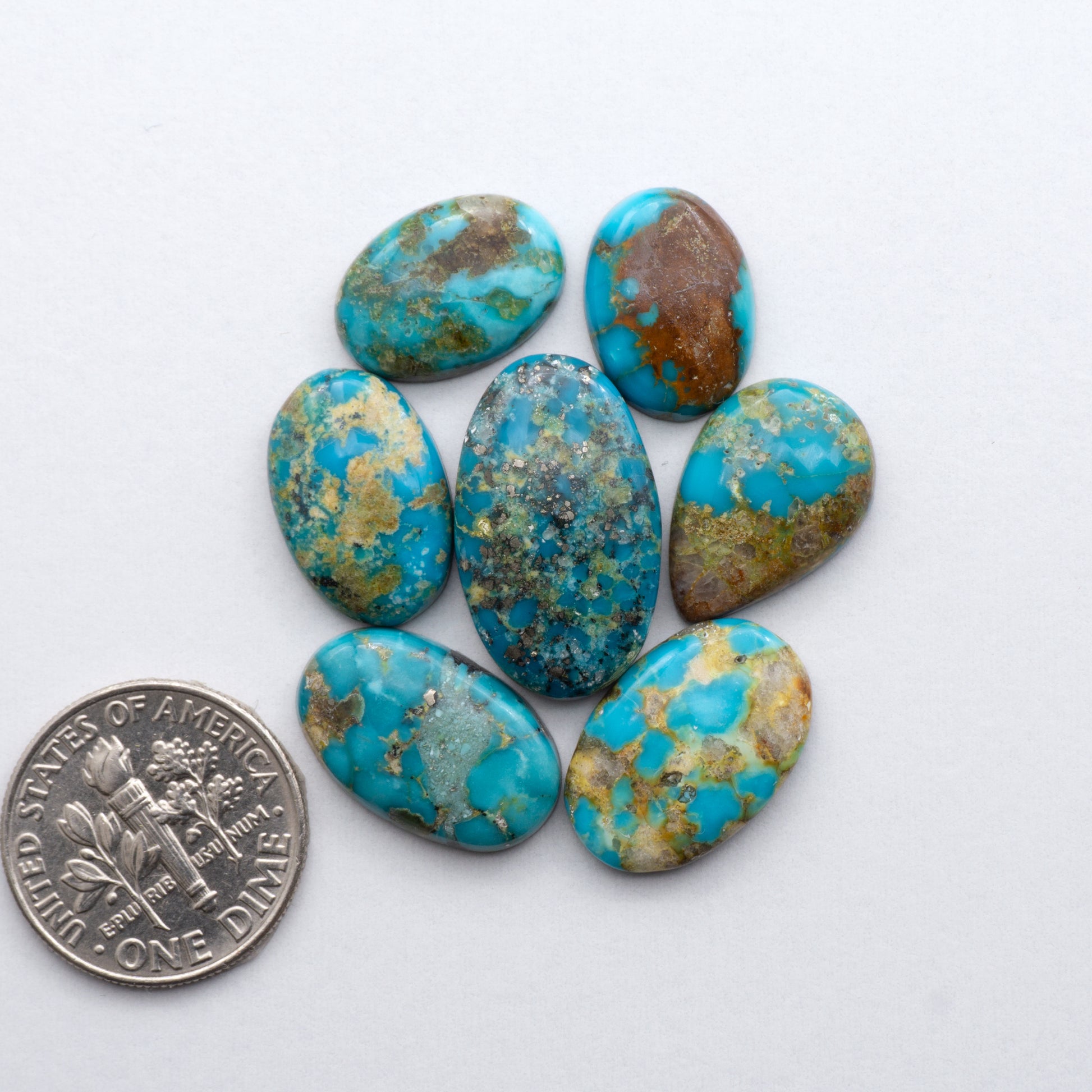 Gorgeous Sonoran South Hill Turquoise perfect for jewelry making or collecting