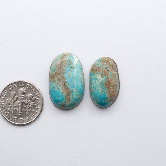 Number 8 Turquoise Cabochons have been carefully selected for their quality and unique appearance. 