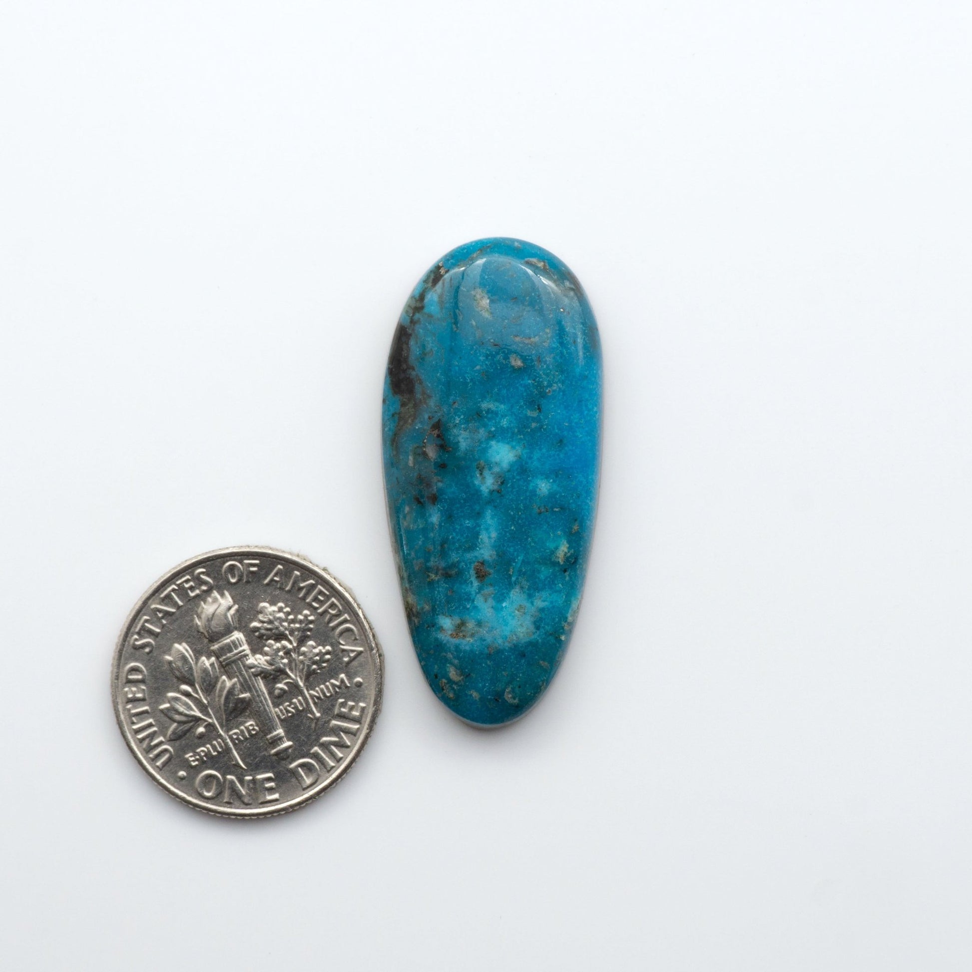 Ithica Peak Turquoise is revered for its stunning blue color and exceptional quality.