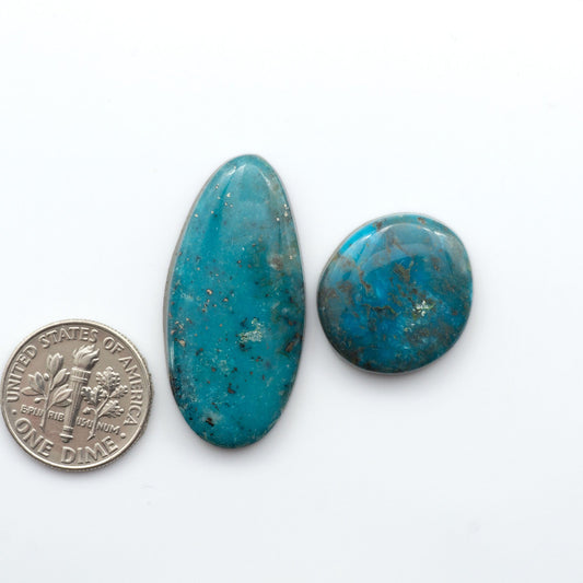 Ithica Peak Turquoise is revered for its stunning blue color and exceptional quality.