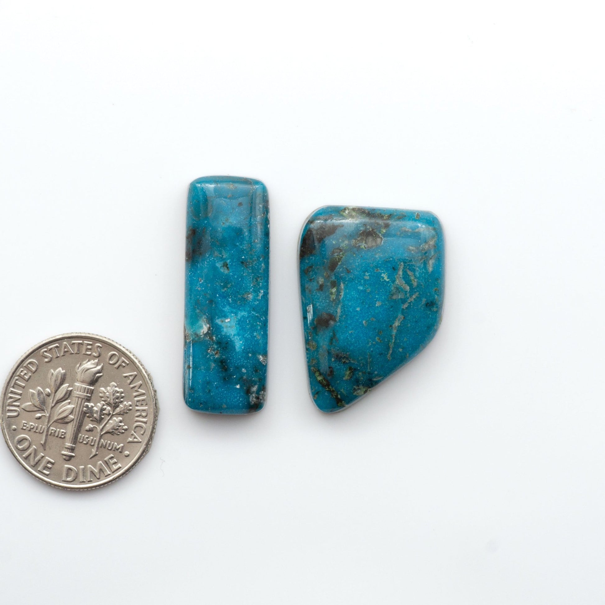 Ithica Peak Turquoise is revered for its stunning blue color and exceptional quality.