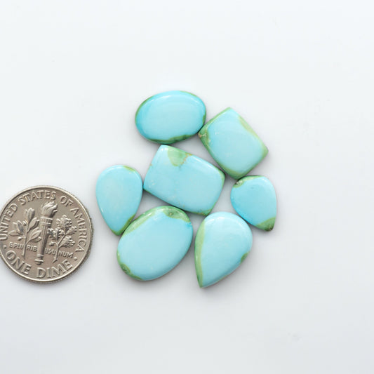 Discover the unique beauty of Sonoran Mountain Turquoise. This rare gemstone showcases a stunning blend of blue and green hues.&nbsp;