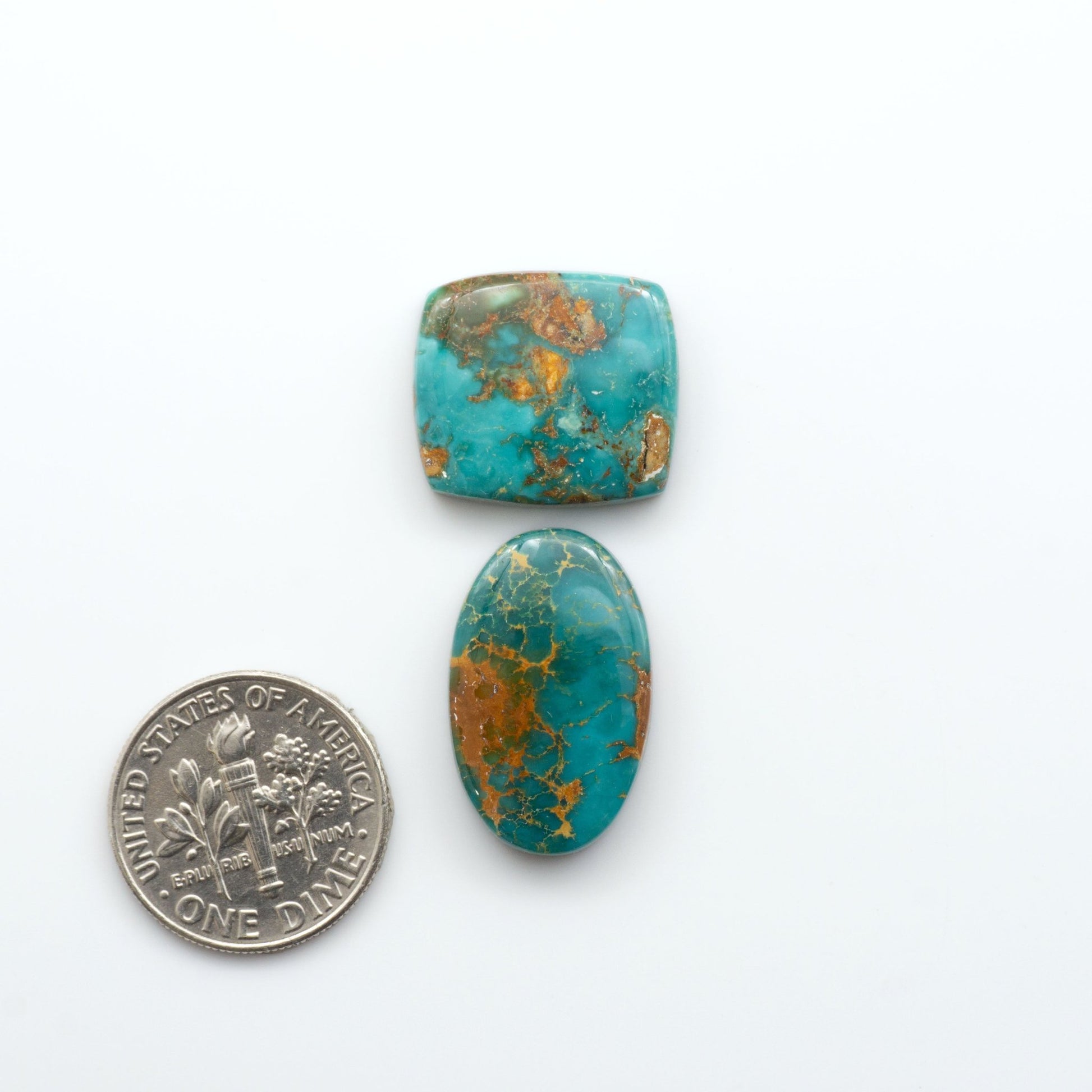 Natural Royston Turquoise is renowned for its shades of green and blue. This unique gemstone offers natural variations in color and matrix, making each piece truly unique.