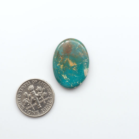 Natural Royston Turquoise is renowned for its shades of green and blue. This unique gemstone offers natural variations in color and matrix, making each piece truly unique.