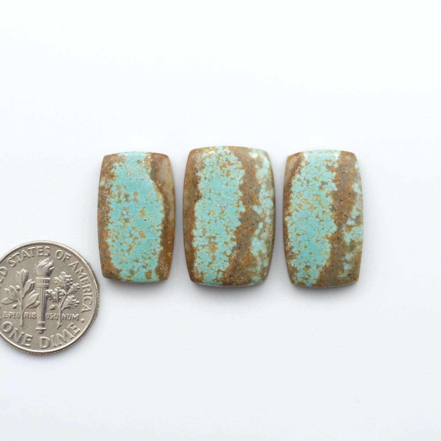 Number 8 Turquoise Cabochons have been carefully selected for their quality and unique appearance.