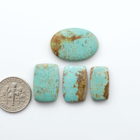 Number 8 Turquoise Cabochons have been carefully selected for their quality and unique appearance.