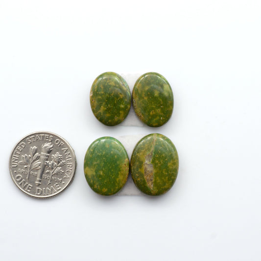 Experience the beauty of our stunning Turquoise Mountain Cabochons, with their distinctive blue and green color, these cabochons are perfect for adding a touch of natural elegance to any jewelry piece.