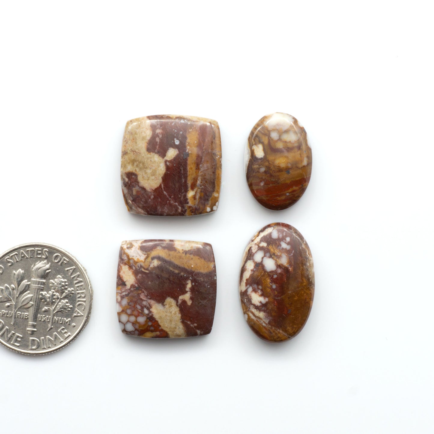 This Wild Horse Cabochon lot is a magnificent addition to any collection. Natural magnesite stones feature a design that will add beauty to any jewelry design.