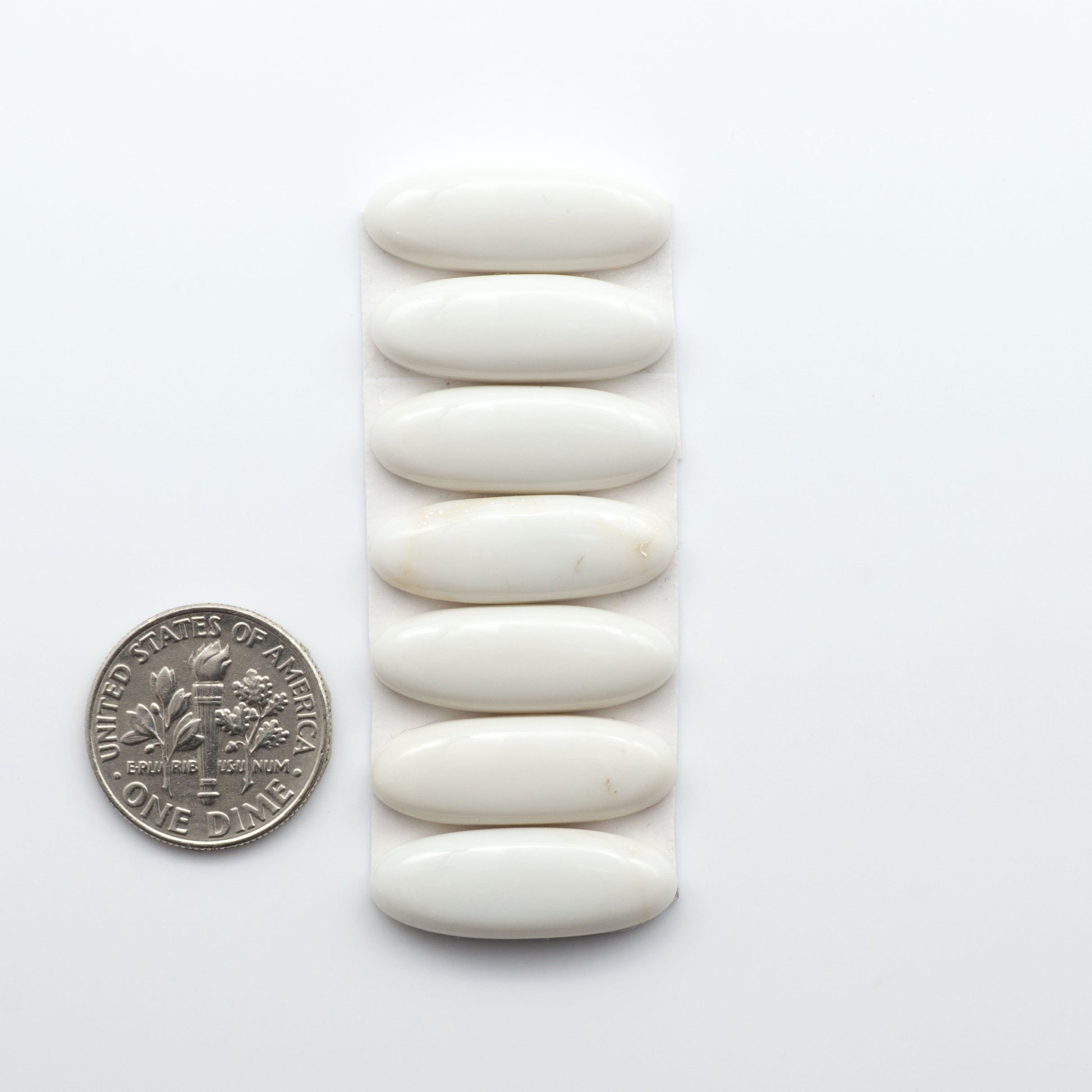 Magnesite Cabochons are a must-have for jewelry makers. These stones feature a unique blend of white and brown, making them perfect for a variety of designs.