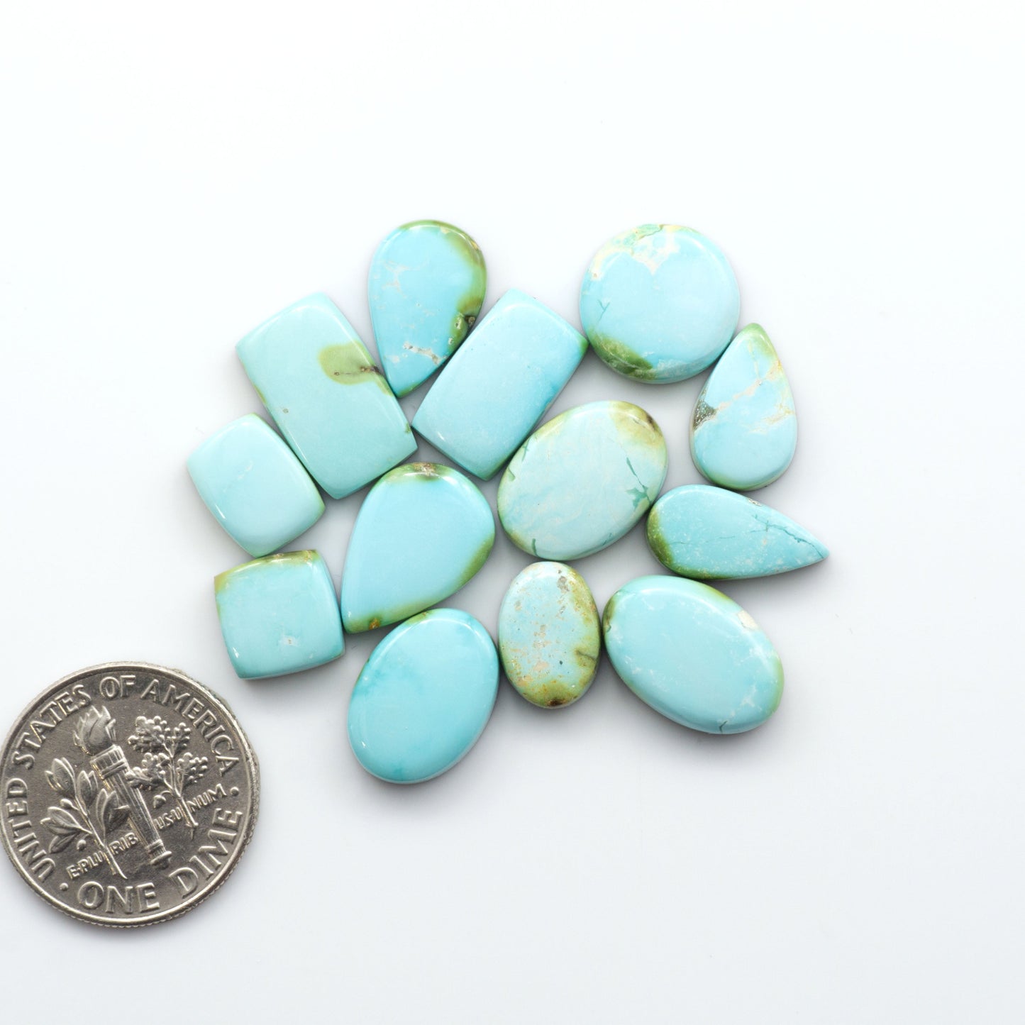 Sonoran Mountain Turquoise showcases a stunning blend of blue and green hues and natural patterns that make it a must-have for any jewelry collection.