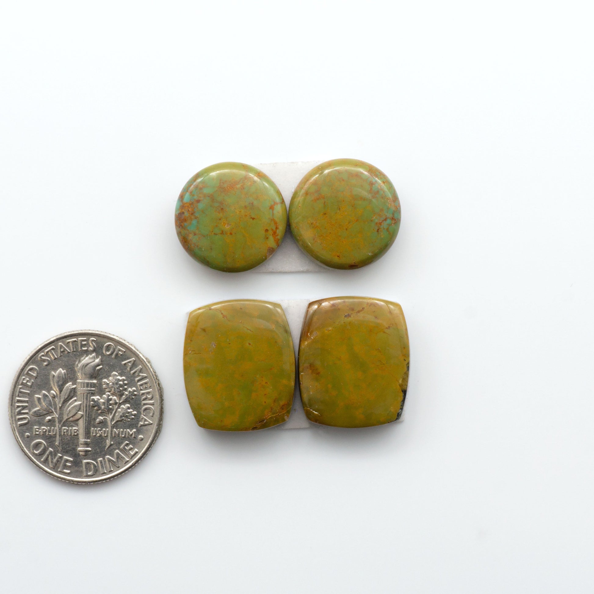 Experience the beauty of Turquoise Mountain Cabochons. With their distinctive blue and green color, these gemstones are perfect for any jewelry piece.