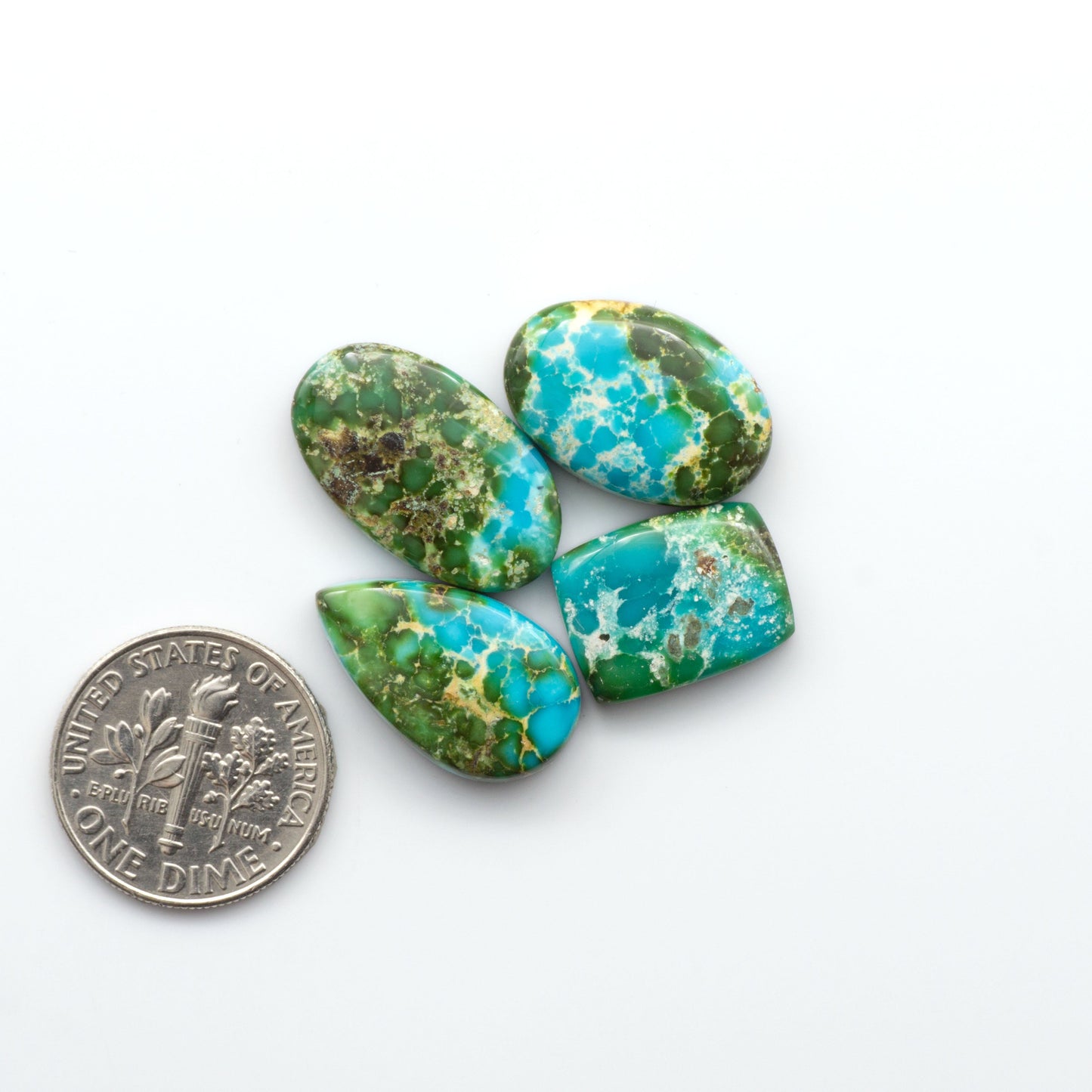 Sonoran Mountain Turquoise showcases a stunning blend of blue and green hues and natural patterns that make it a must-have for any jewelry collection.