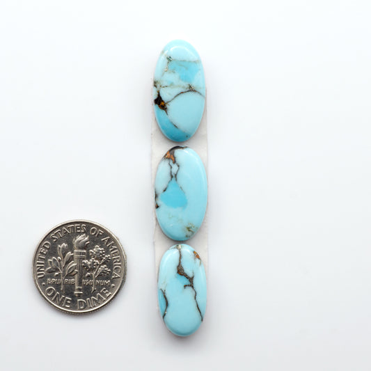 Pressed Turquoise Nugget