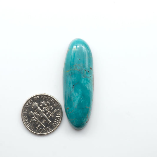 Apache Nugget Turquoise. Mined from the Apache Nugget Hole, this turquoise boasts stunning colors and patterns making it a must-have for any jewelry collection. 