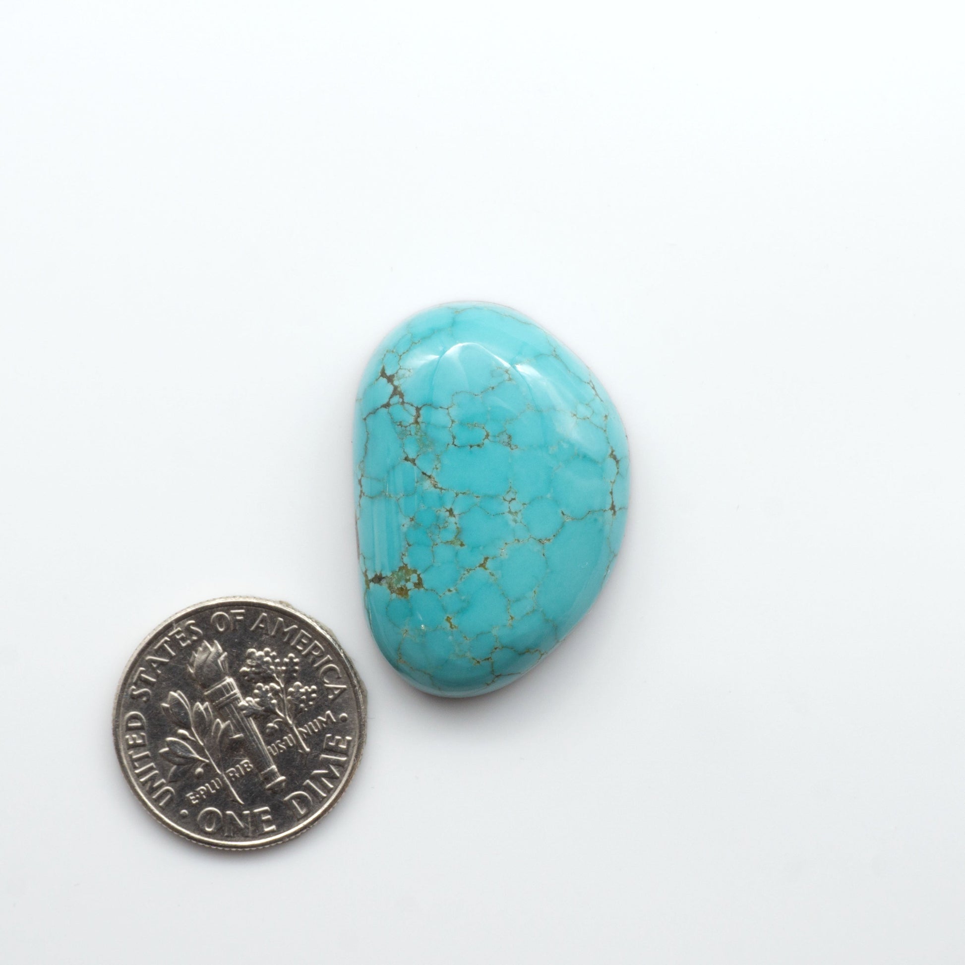 Apache Nugget Turquoise. Mined from the Apache Nugget Hole, this turquoise boasts stunning colors and patterns making it a must-have for any jewelry collection. 