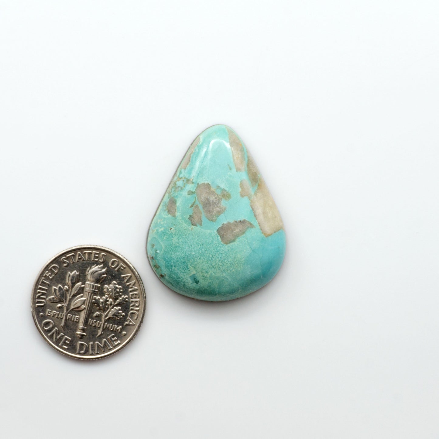 Nacozari turquoise cabochons are striking gemstones known for their vibrant blue to greenish-blue colors and pyrite, these stones are prized in jewelry making.