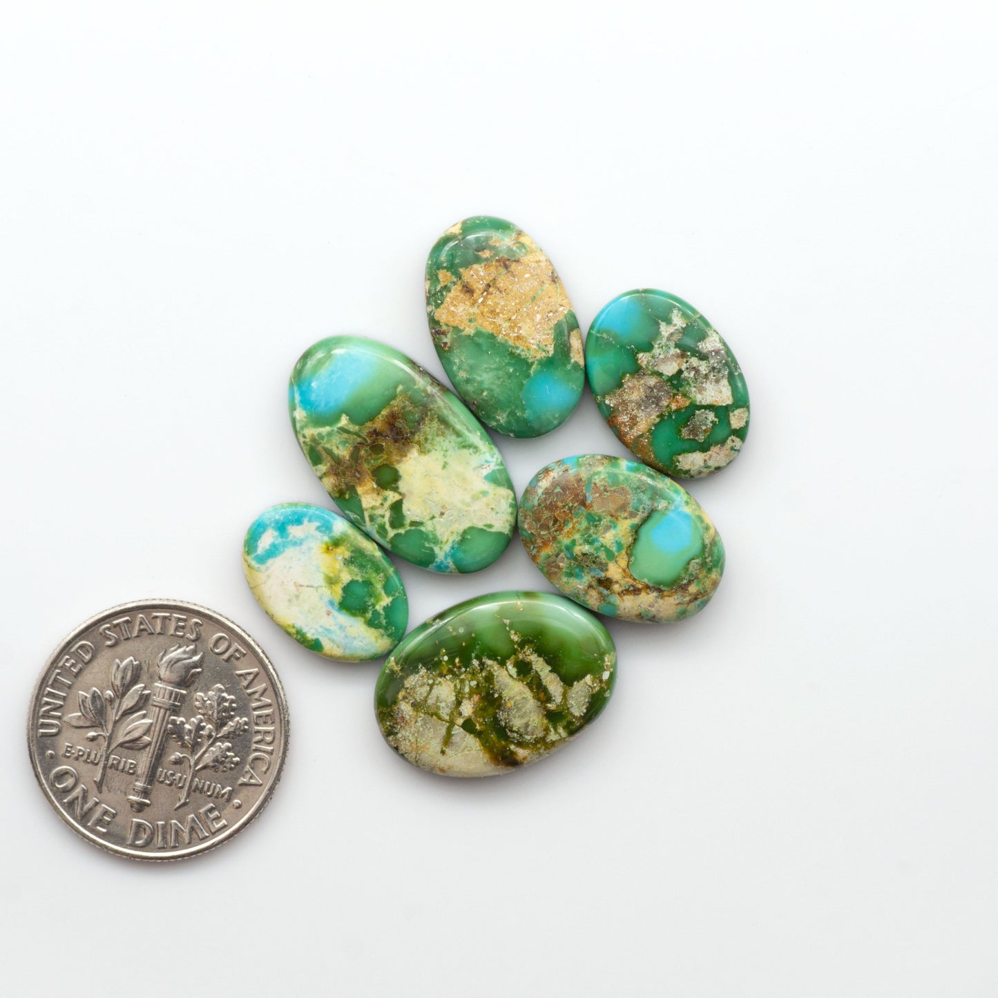 Sonoran Mountain Turquoise showcases a stunning blend of blue and green hues and natural patterns that make it a must-have for any jewelry collection.