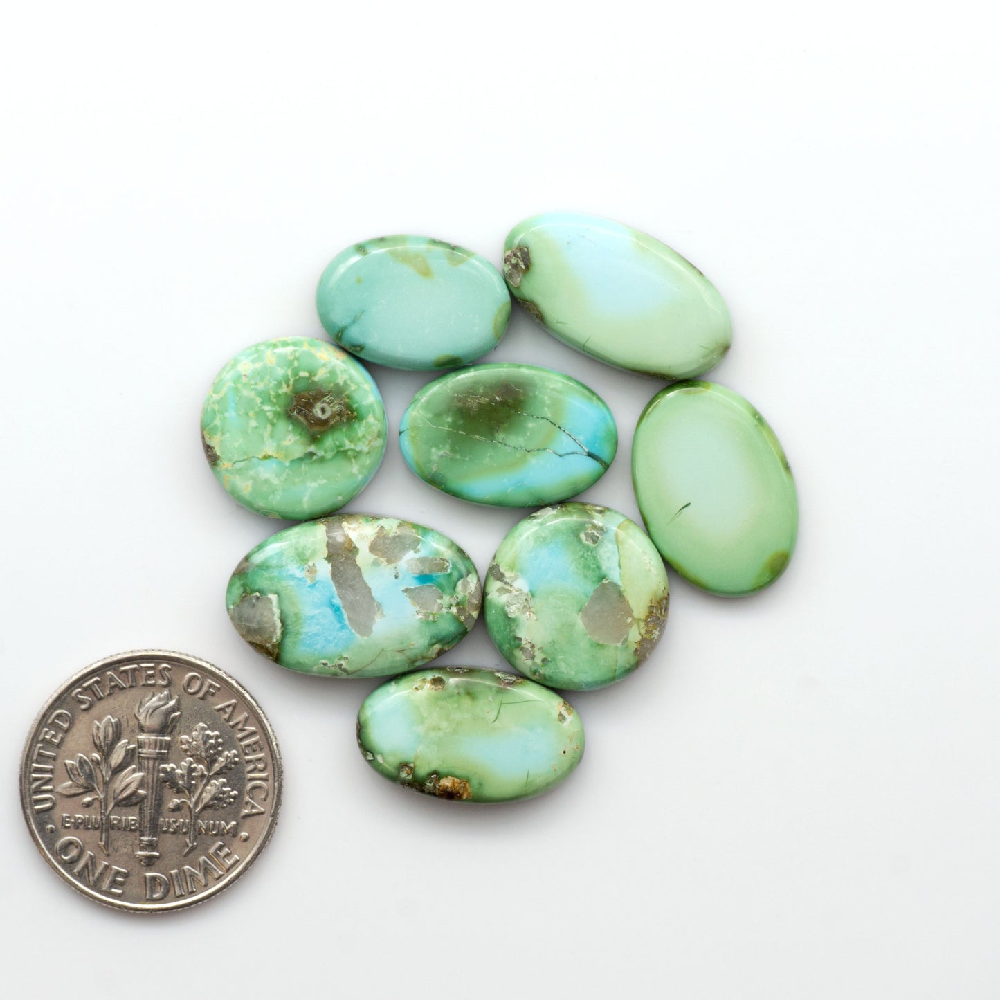 Sonoran Mountain Turquoise showcases a stunning blend of blue and green hues and natural patterns that make it a must-have for any jewelry collection.